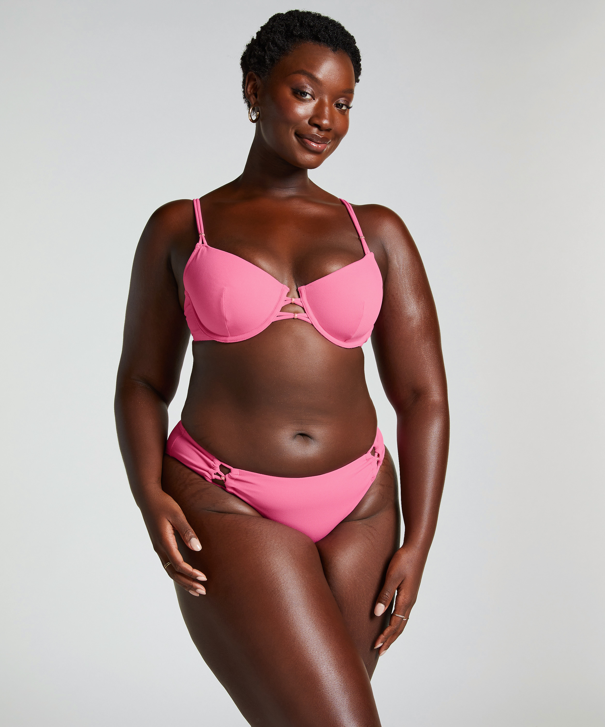 Slip de Bikini Rio Holbox, Rose, main