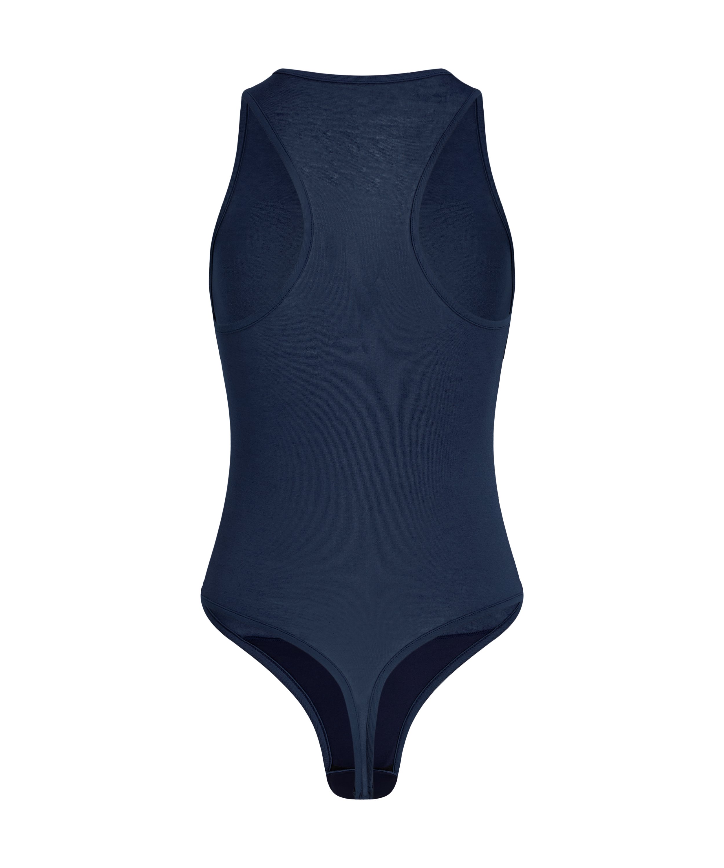 super soft Body haut avec cachemire, Bleu, main