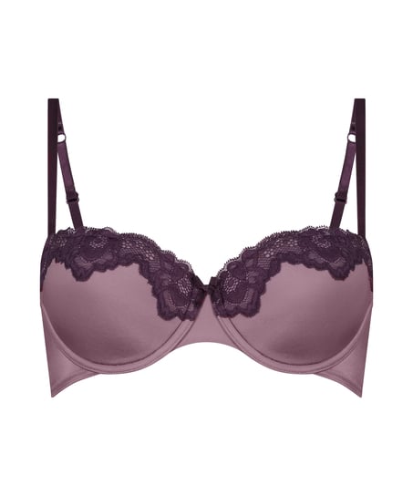 Soutien-gorge à armatures préformé Lace & Shine, Violet
