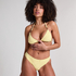 Bas de bikini Crochet, Jaune