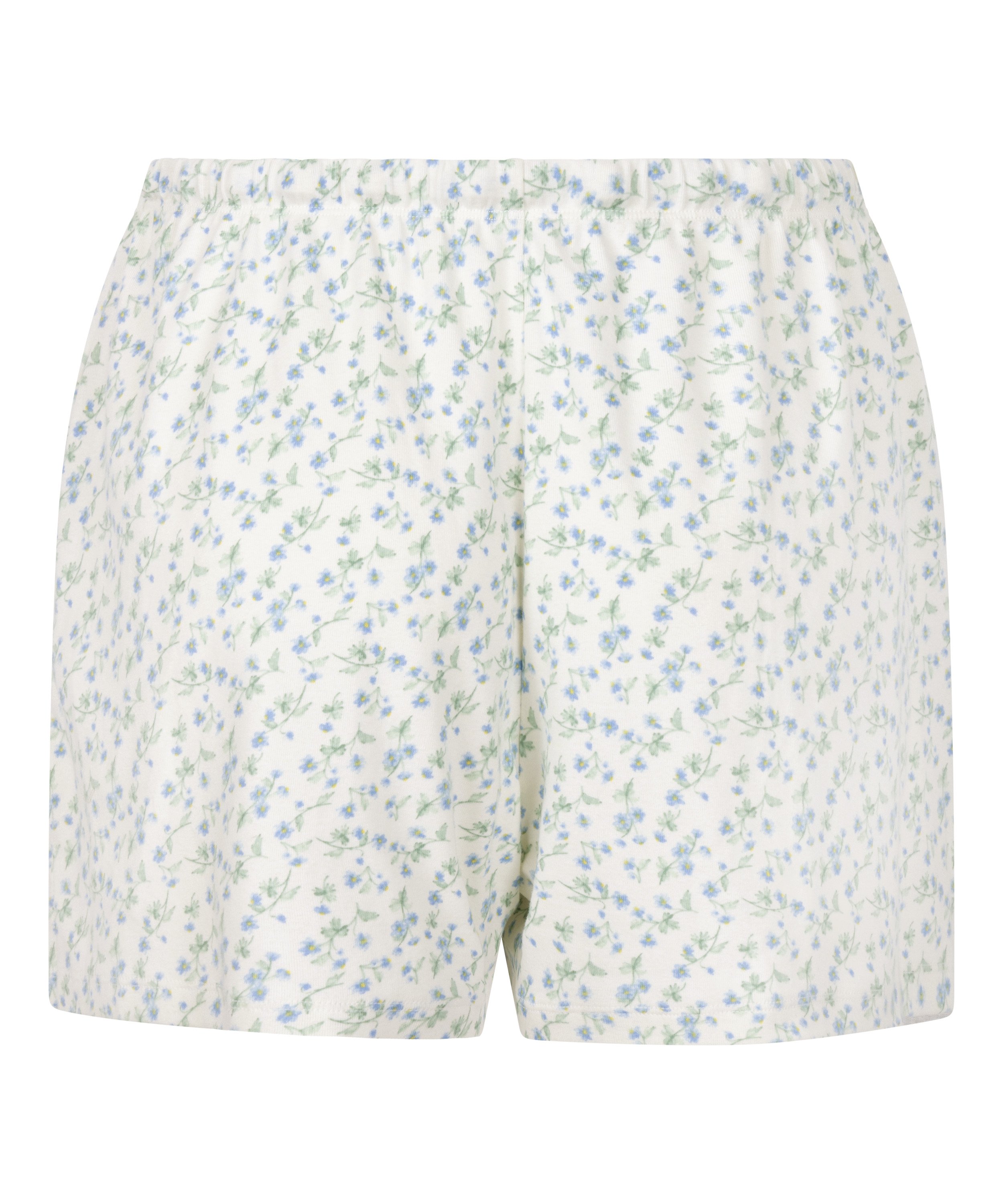 Short Coton, Blanc, main