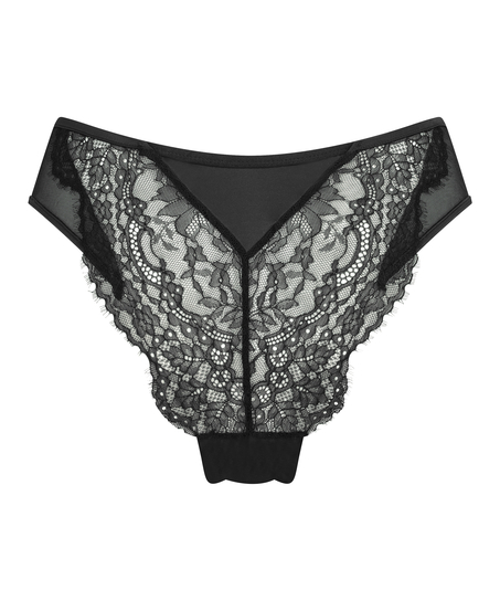 Slip brésilien Nicole, Noir