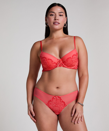 Slip brésilien Cherry, Rose