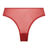 Slip brésilien Harriet à jambes hautes, Rouge