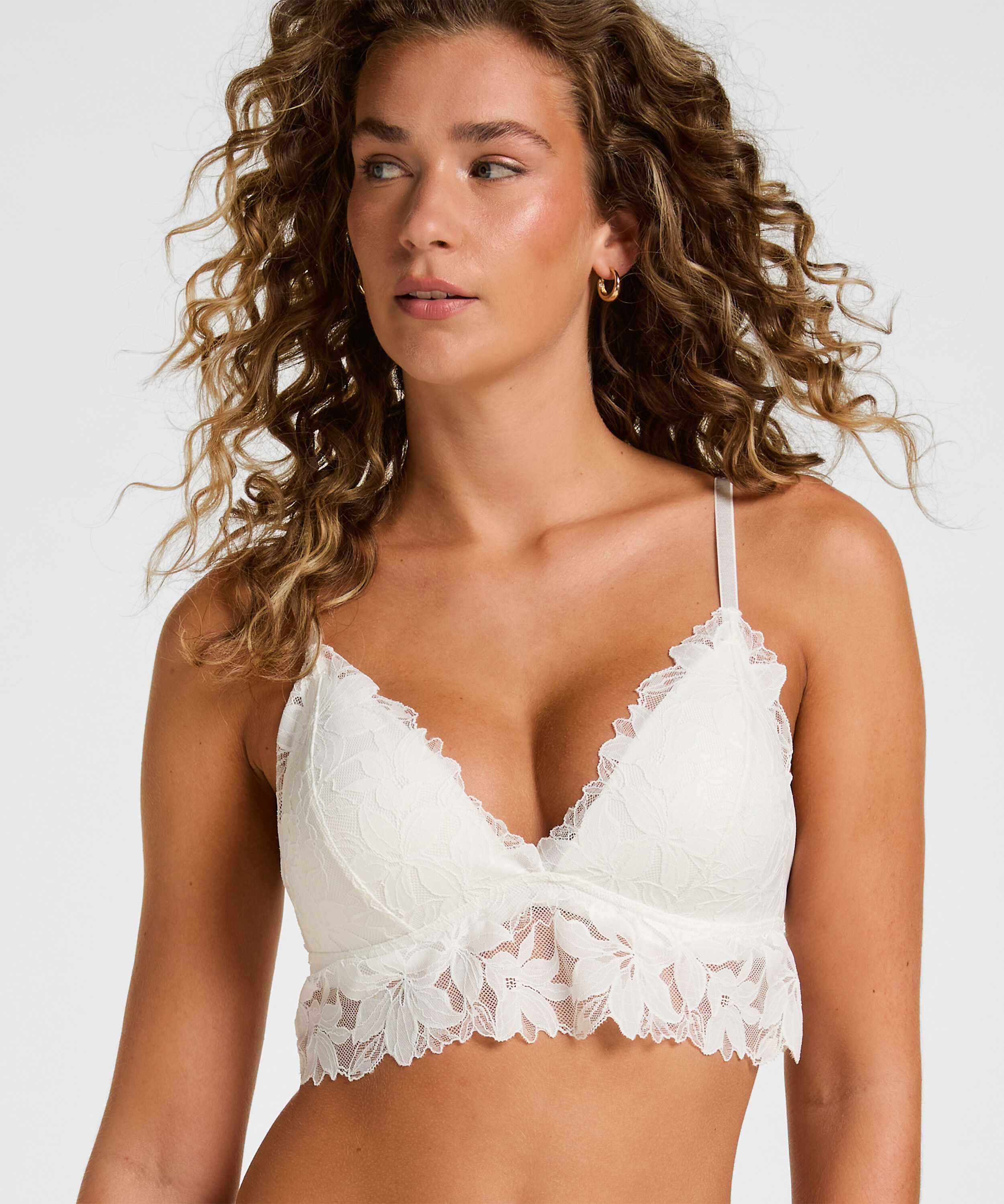 Bralette Ingrid, Blanc Bralette Ingrid, Blanc