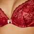 Soutien-gorge à armatures préformé push-up Theresa, Rouge