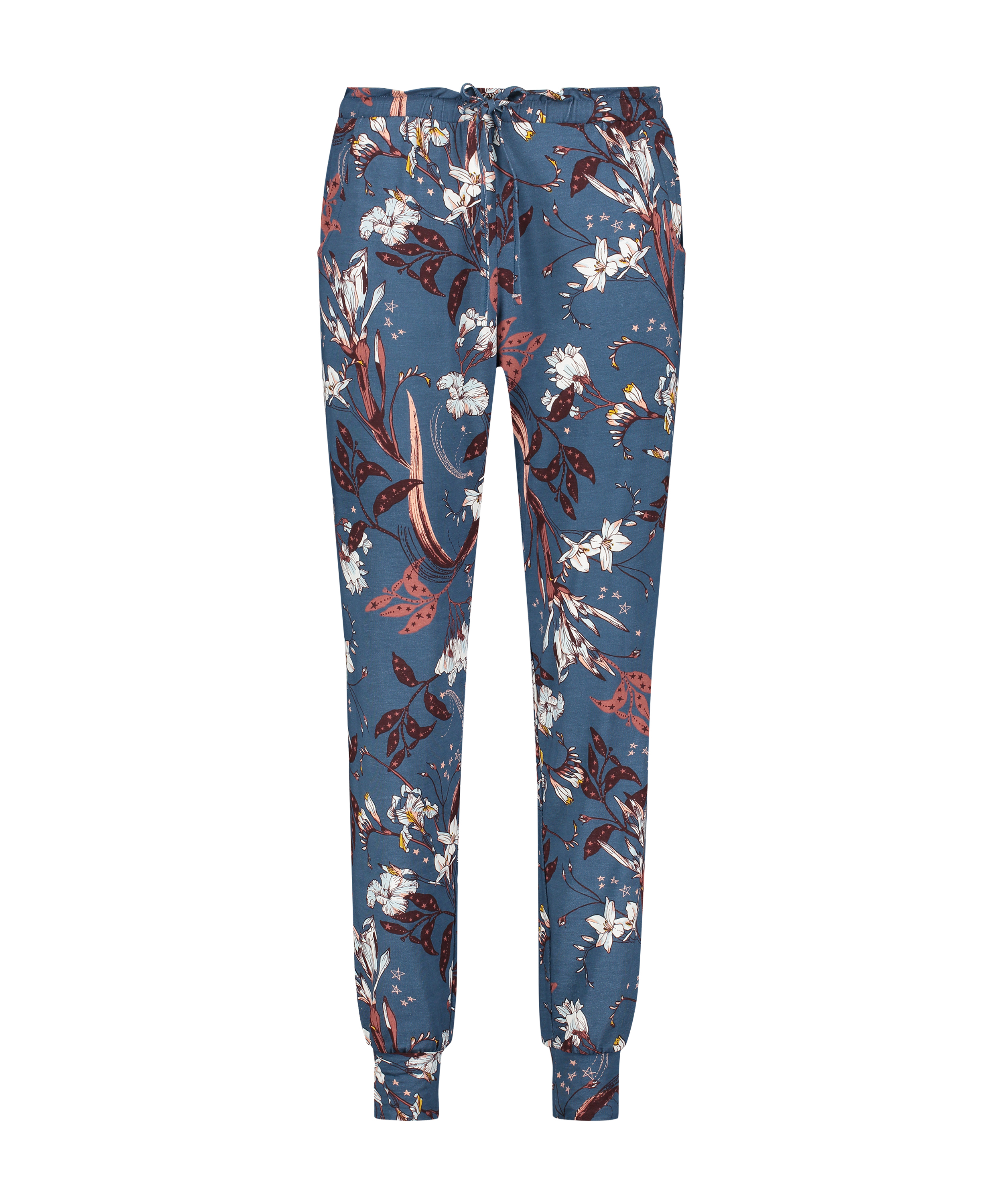 Pantalon de pyjama Jersey, Bleu, main