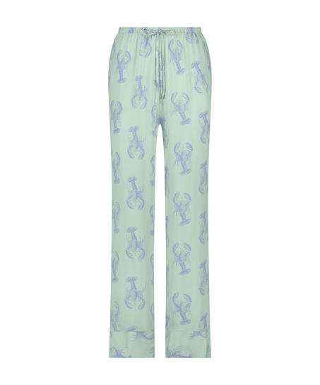 Pantalon Satin, Vert