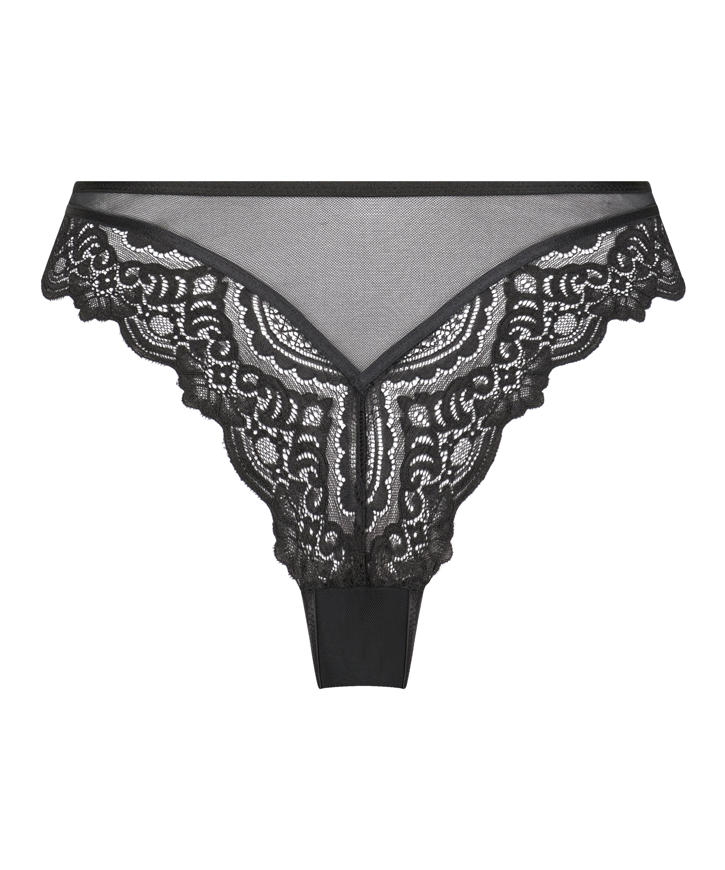 Slip brésilien Lotta, Noir, main