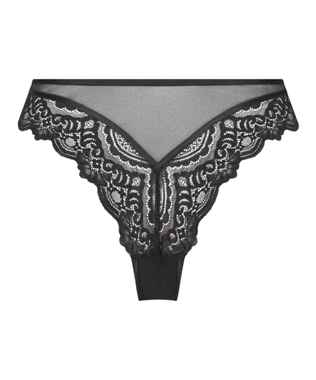 Slip brésilien Lotta, Noir