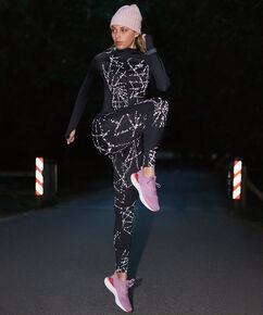 Veste de running HKMX, Noir