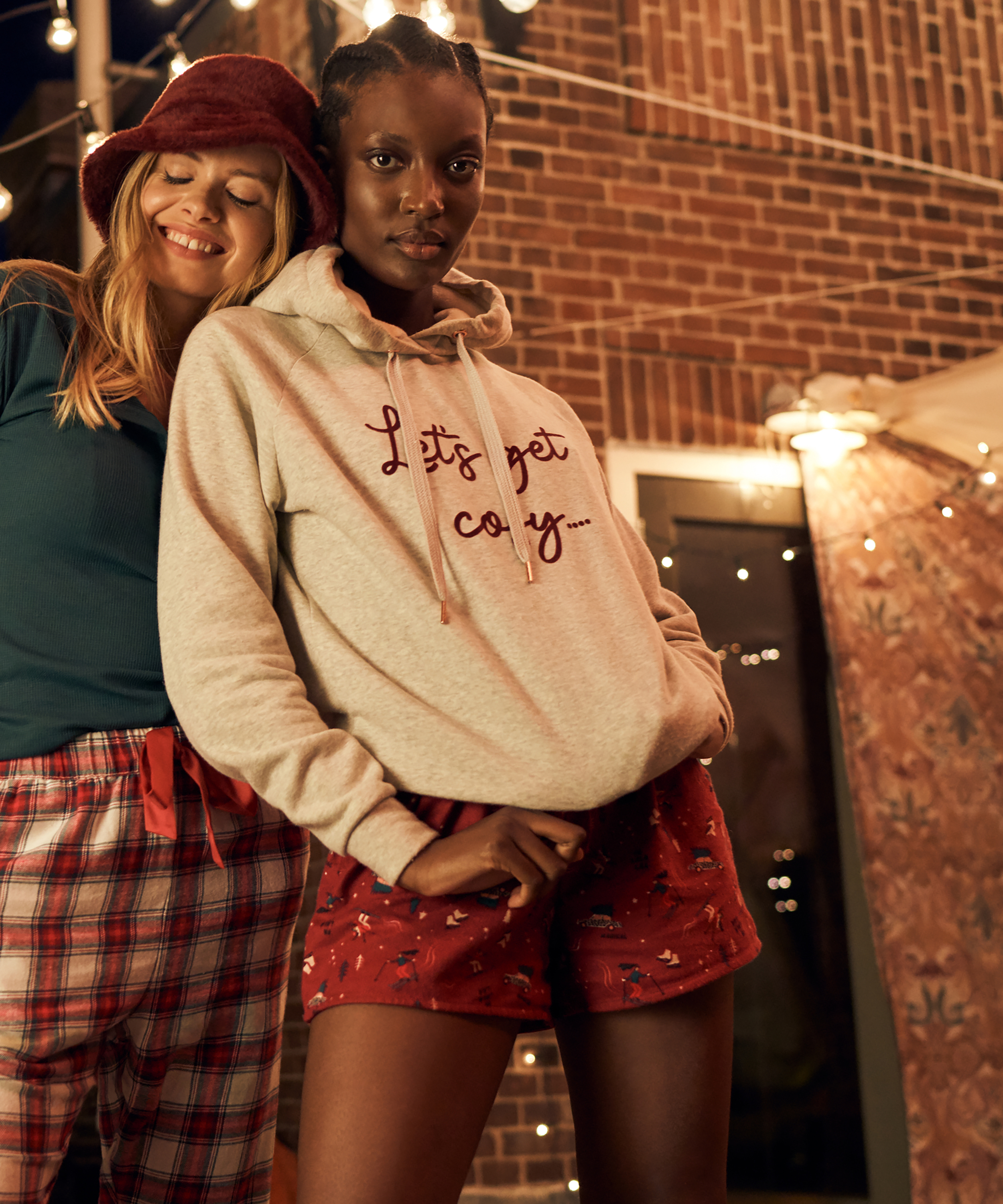 Short Twill, Rouge, main