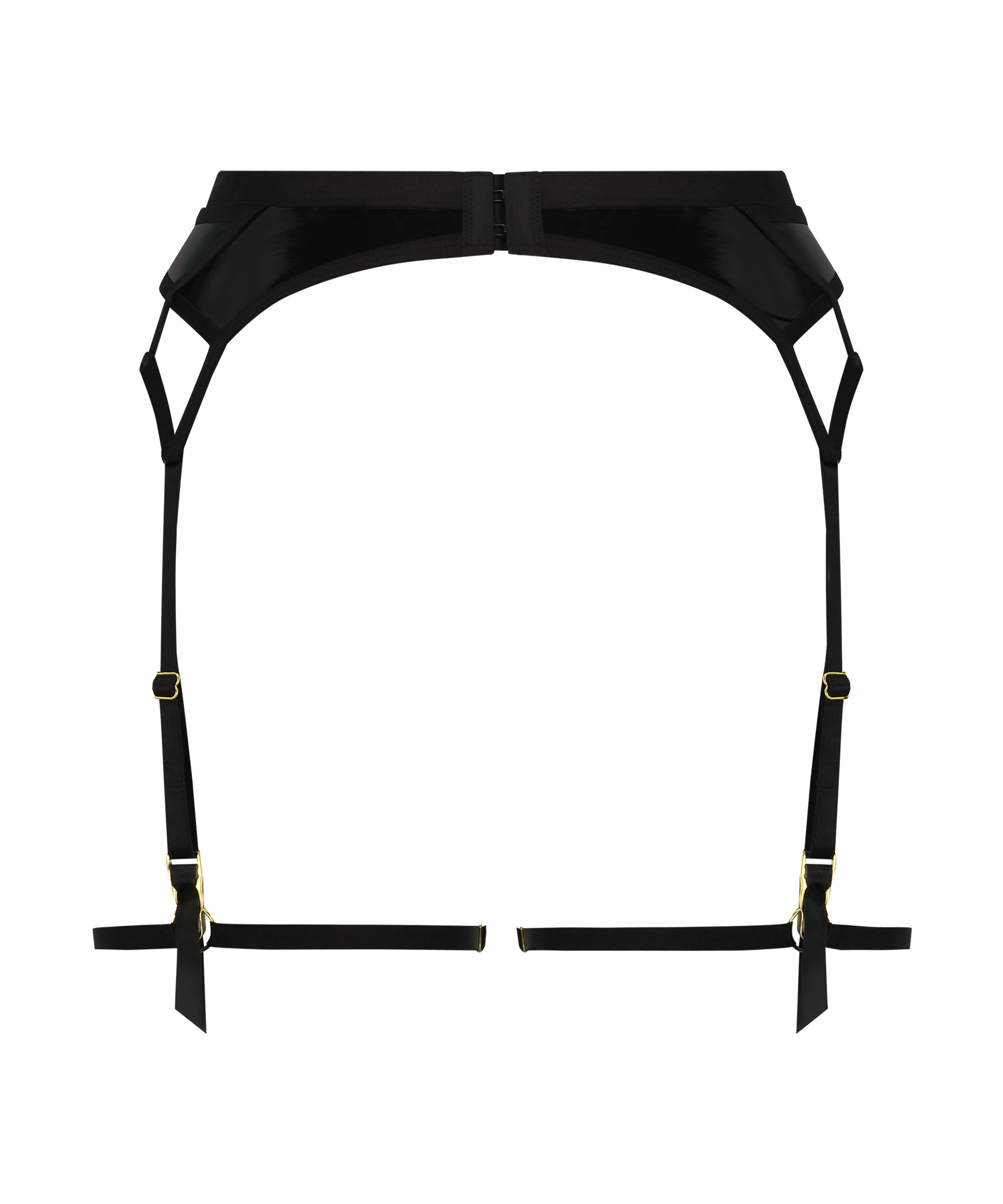 Porte-jarretelles Seductress, Noir, main