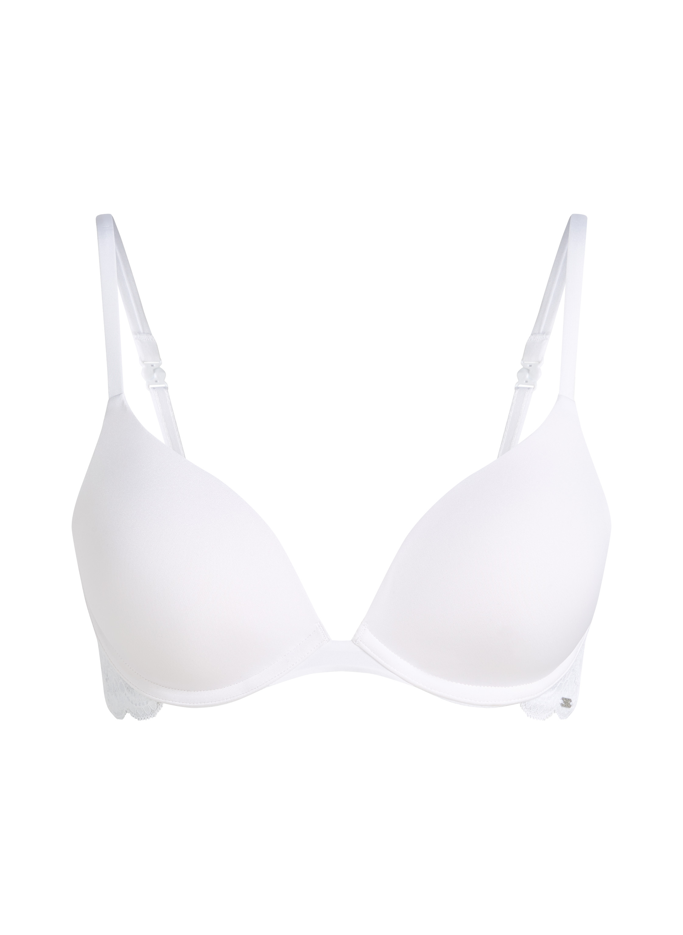 Soutien-gorge à armatures préformé push-up Angie, Blanc, main