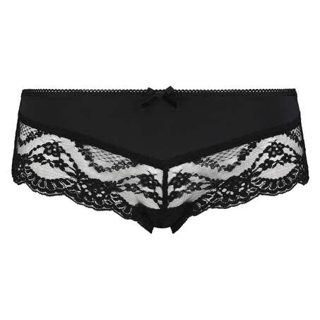 Slip br&eacute;silien micro Lacey, Noir