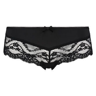 Slip br&eacute;silien micro Lacey, Noir