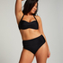 Haut de bikini bandeau Top, Noir