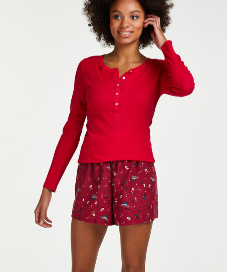 Short Twill, Rouge