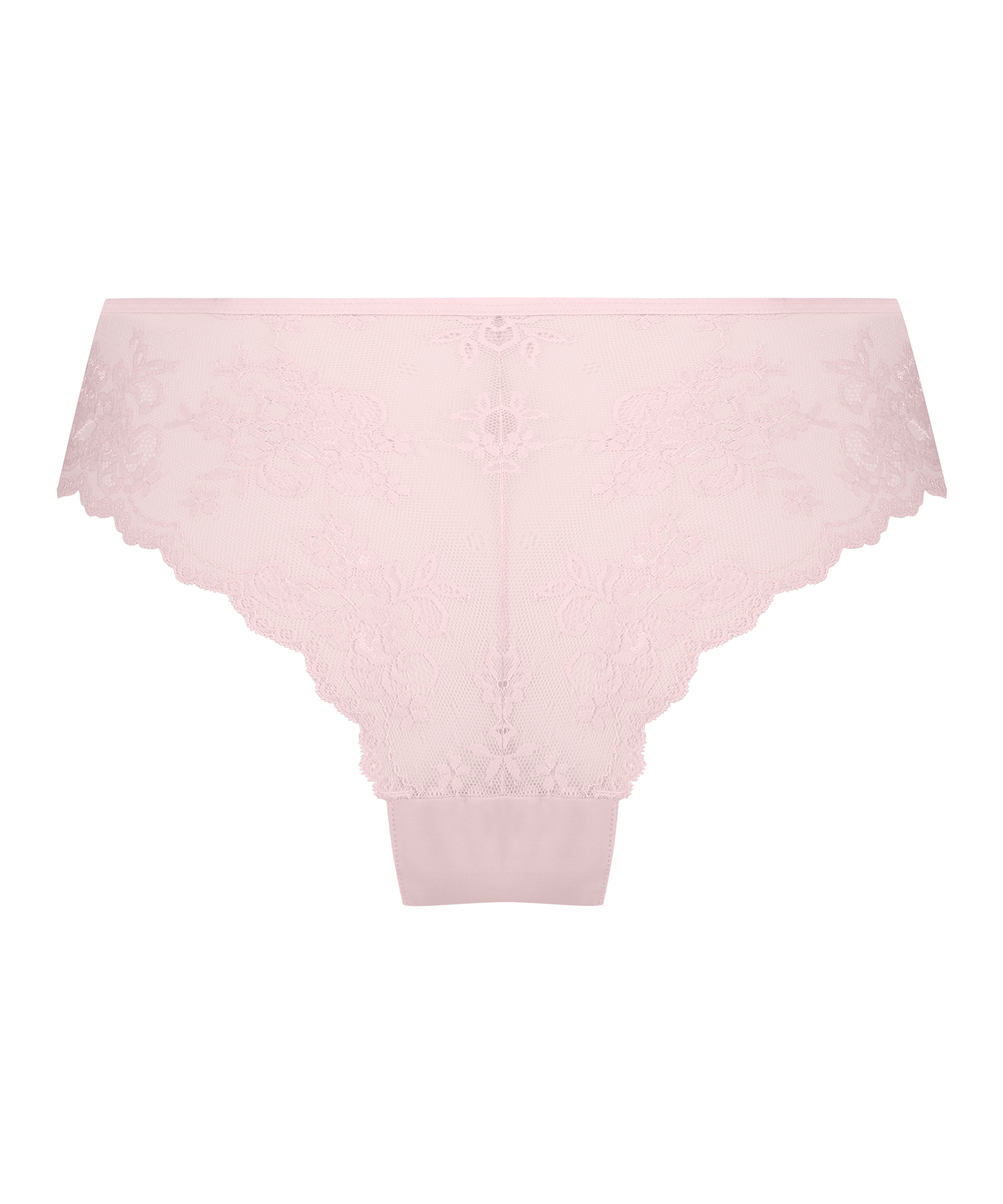 Slip brésilien iInvisible Lace Back, Rose, main