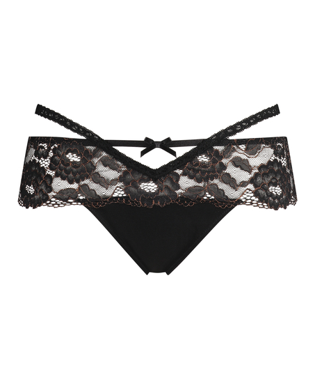 String boxer Savannah, Noir