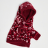 Onesie chiens en polaire, Rouge