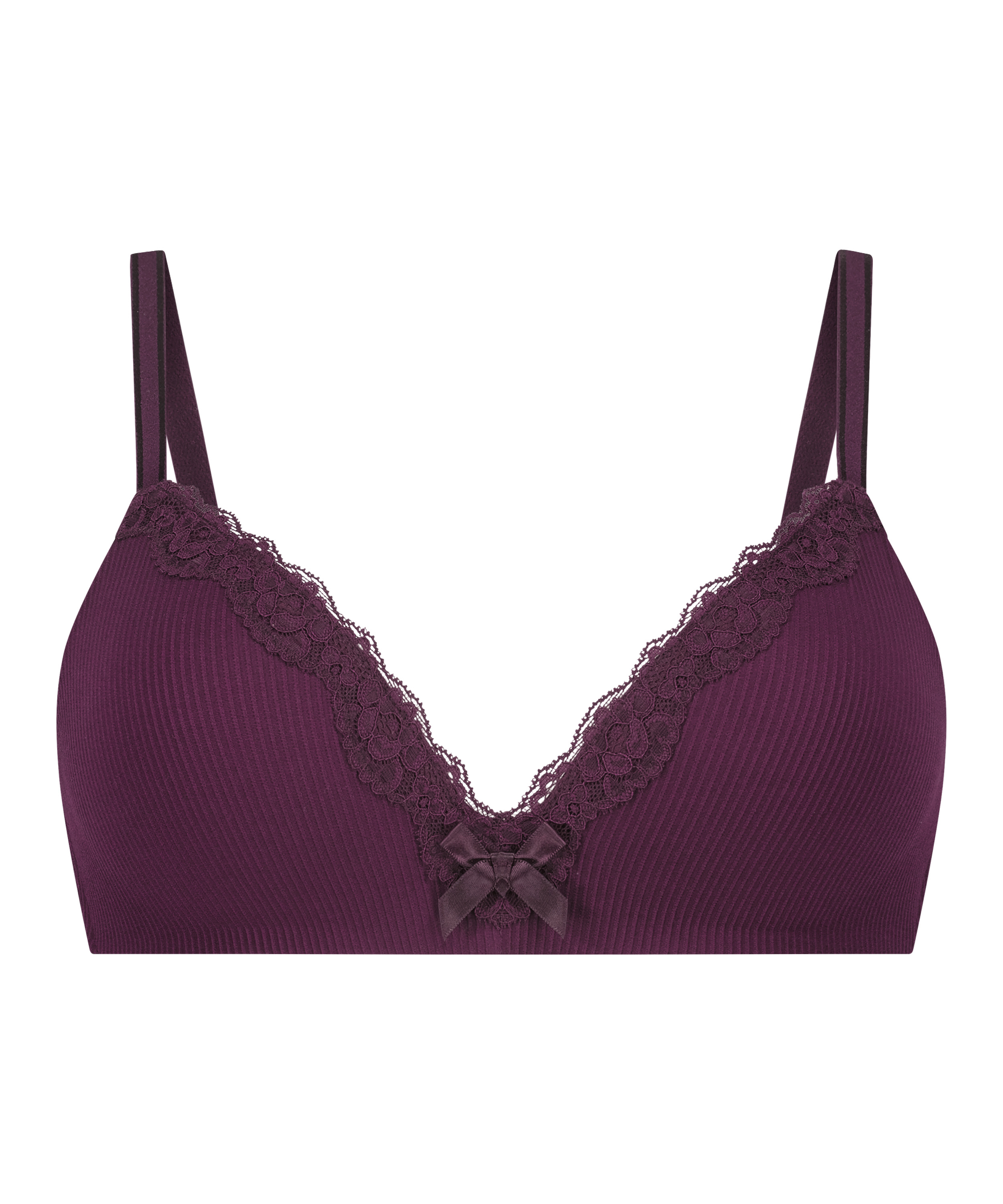 Soutien-gorge sans armatures préformé Lola, Violet, main