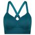 HKMX Soutien-gorge de sport The All Star Maintien niveau 2, Bleu