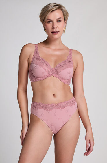 Hunkemöller Slip taille haute Diva Rose