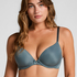 Soutien-gorge à armatures préformé Plunge, Bleu
