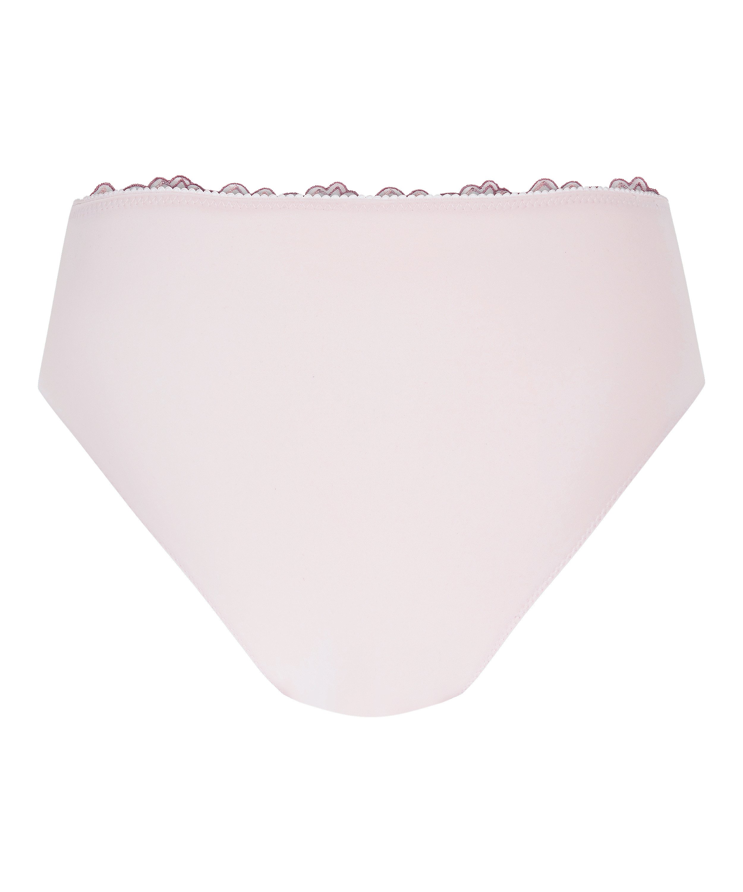 Slip taille haute Diva, Rose, main