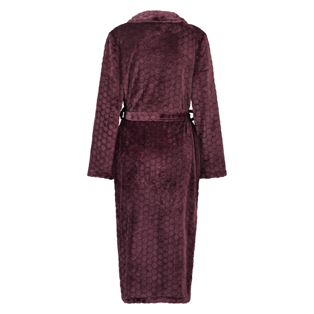 Long peignoir Polaire, Rouge