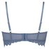 Soutien-gorge à armatures préformé longline Shiloh, Bleu