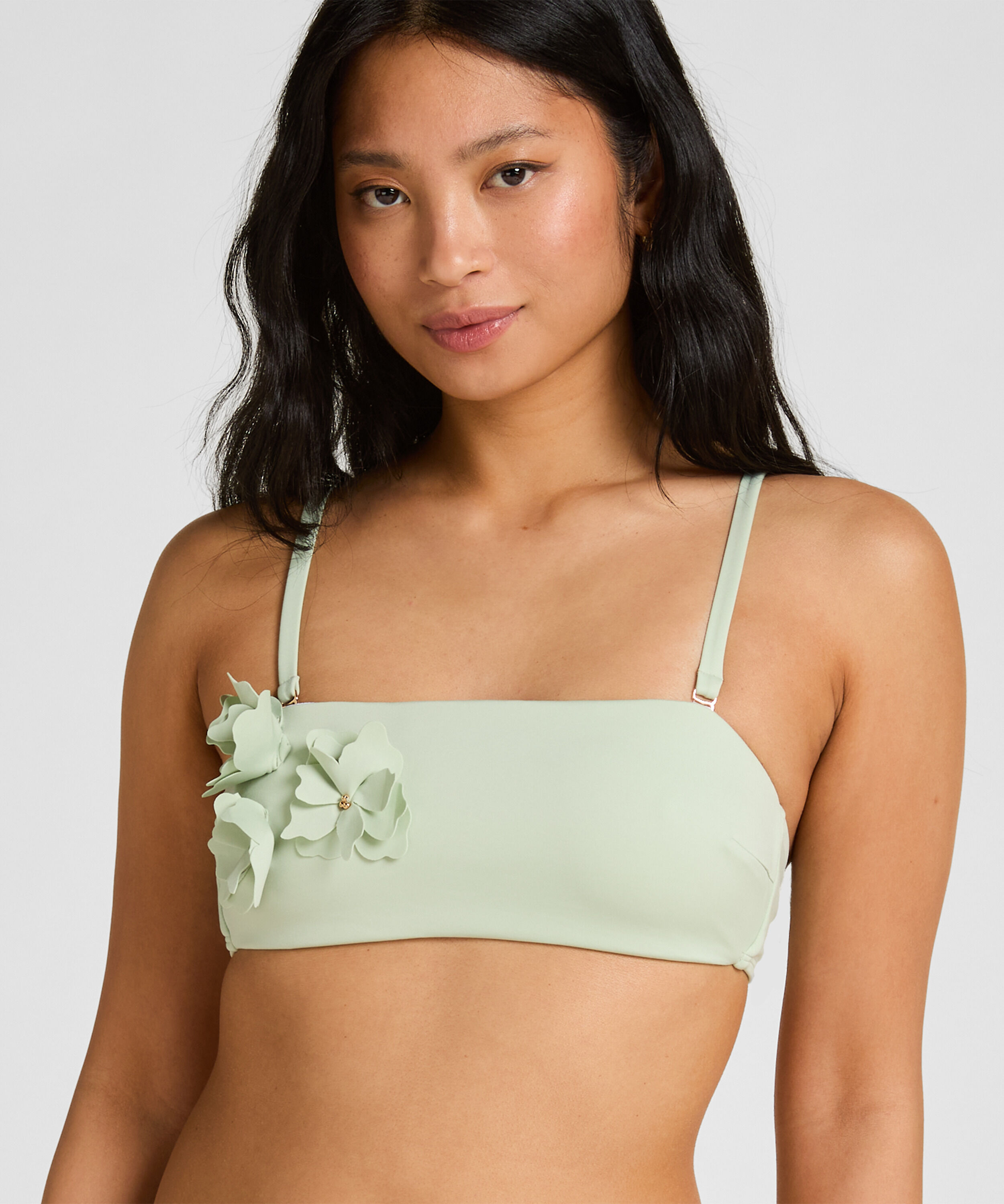 Haut de Bikini Bandeau Tulum, Vert Haut de Bikini Bandeau Tulum, Vert
