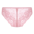 Slip brésilien iInvisible Lace Back, Rose