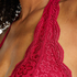 Brassière Halter Lace, Rose