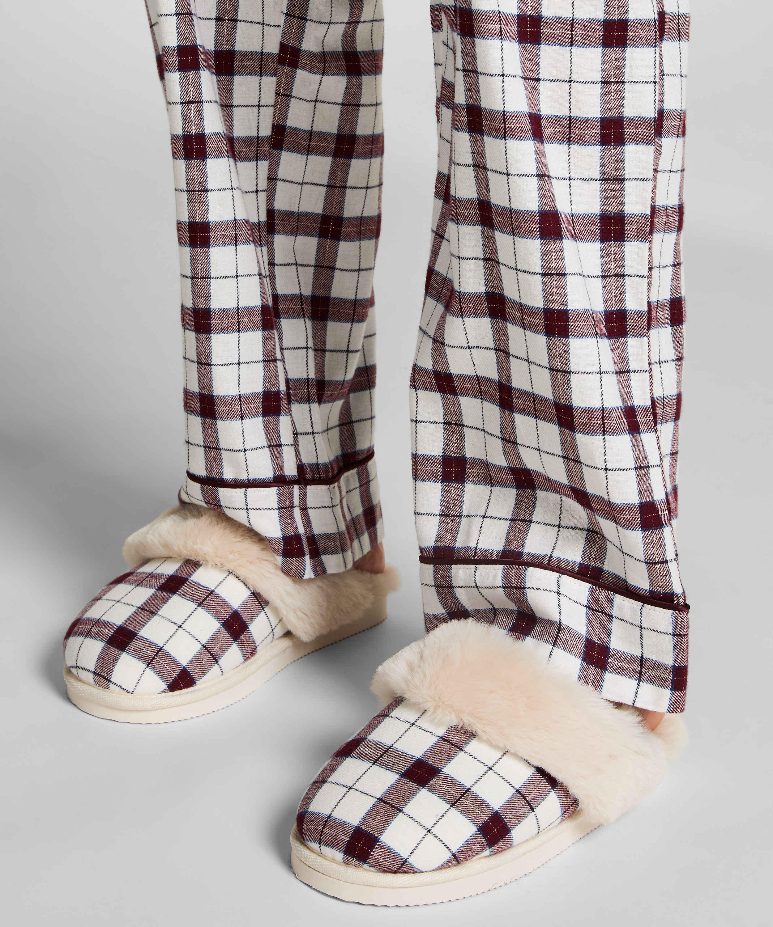 Pantoufles Reya, Beige, main