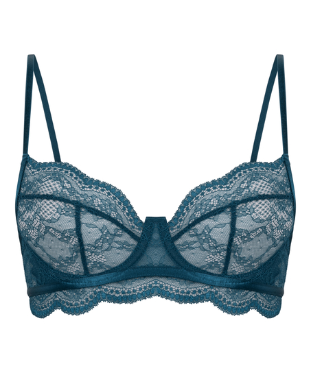 Soutien-gorge non-rembourré à armatures Isabelle, Bleu