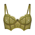 Soutien-gorge &agrave; armatures pr&eacute;form&eacute; longline Amelie, Vert