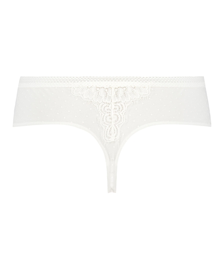 Boxer string Bessie, Blanc