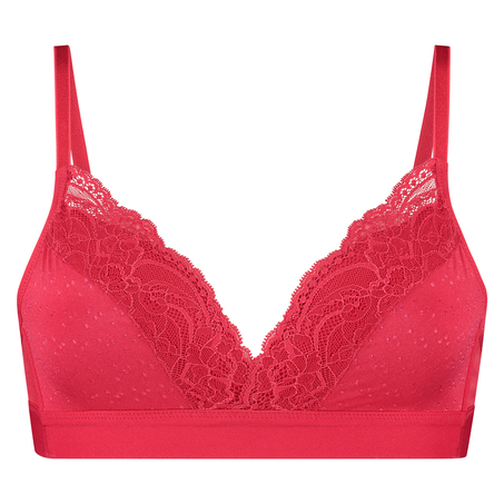 Soutien-gorge sans armatures préformé Sophie, Rouge
