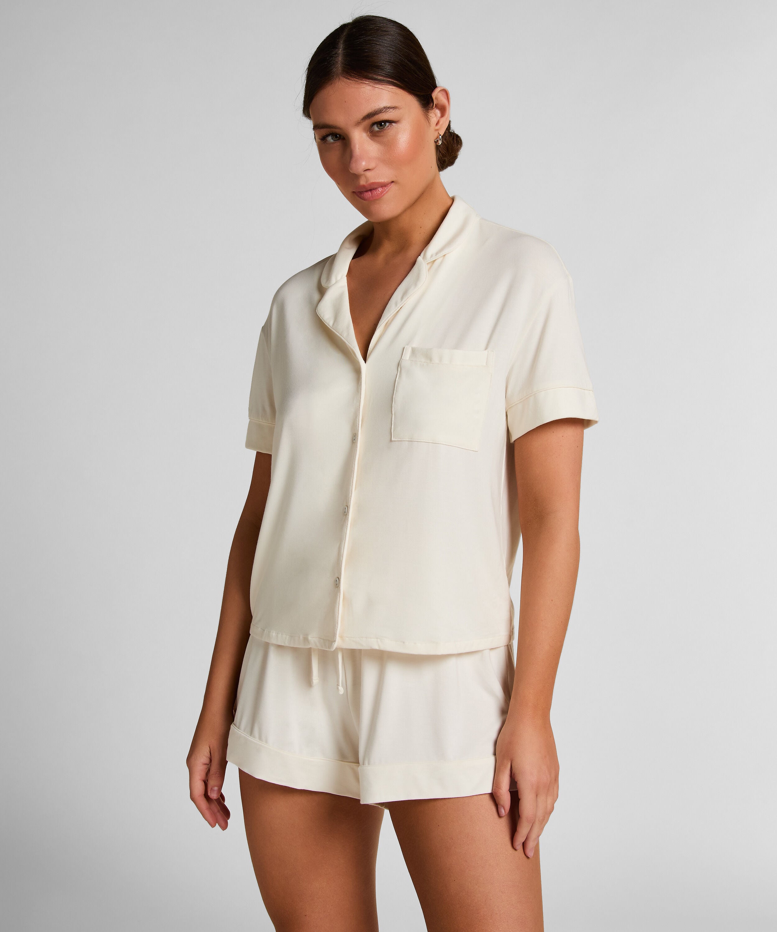 Veste à manches courtes en jersey Essential