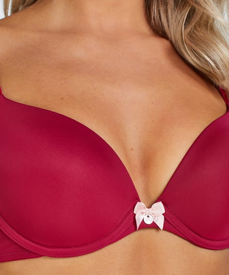 Soutien-gorge à armatures préformé Plunge, Rose