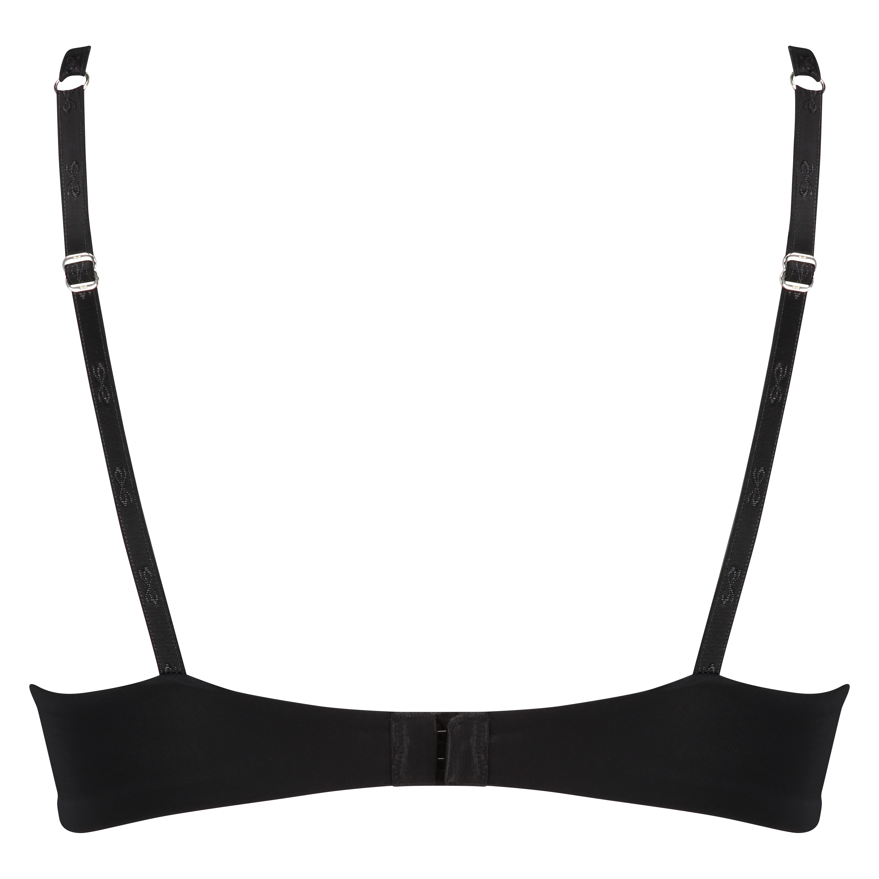 Soutien-gorge à armatures préformé push-up, Noir, main