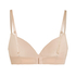Soutien-gorge à armatures préformé Plunge, Beige