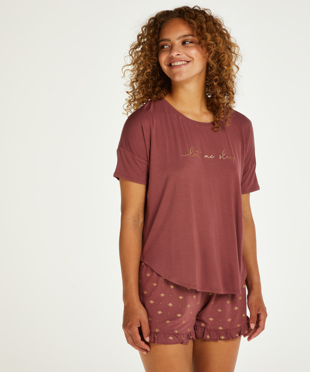 Ensemble de pyjama, Rose