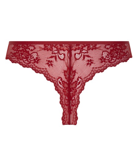 Invisible string Lace Back, Rouge