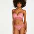 Soutien-gorge pr&eacute;form&eacute; sans armatures longline Shiloh, Rose