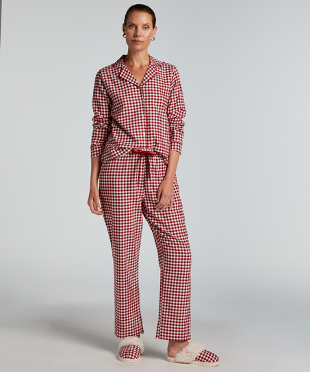 Ensemble pyjama Flannel, Rouge