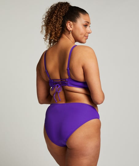 Haut de bikini court Eclipse, Violet