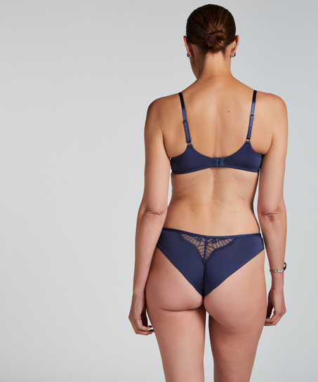 Soutien-gorge rembourré à armatures Pearlene, Bleu